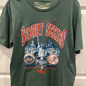Mitchell & Ness Subway Series Green T-Shirt